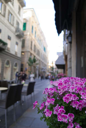 Street view of San Remoの写真素材