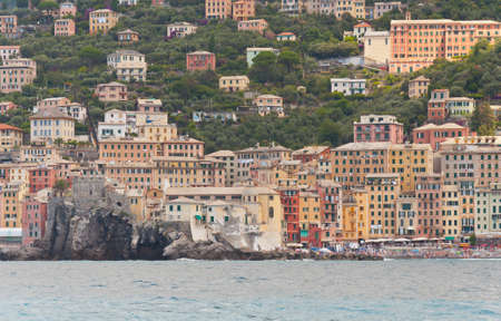 Camogli in Italyの写真素材