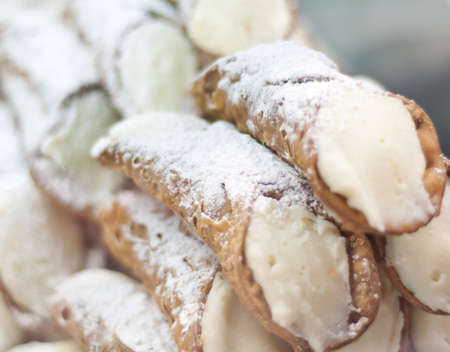 Italian Cannoliの写真素材