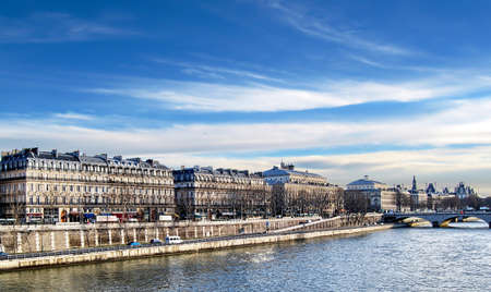 Paris, along the Seine 