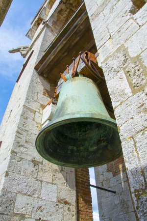 Old bell, Tuscany, Italy の写真素材