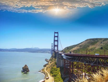 Golden Gate view by Visit Point.の写真素材