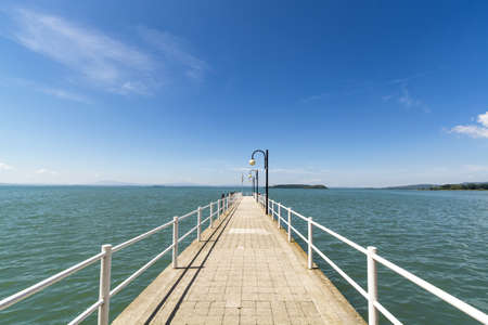 The pier の写真素材