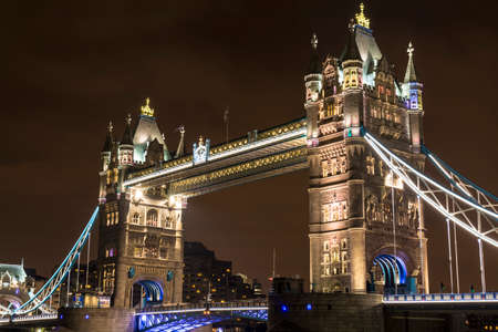 London Bridge by night.