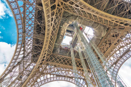 Details from under the tower の写真素材