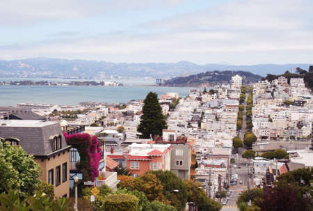 Beautiful view of San Francisco.のeditorial素材