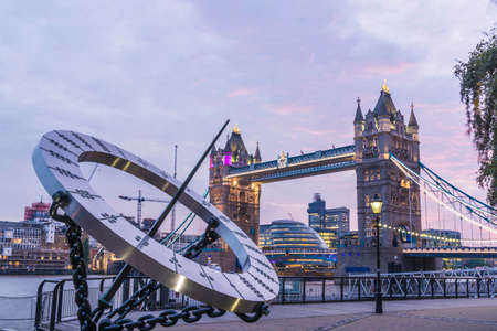 Tower Bridge from St Katharine Docks.のeditorial素材