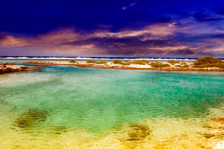 Polynesian sea.の写真素材