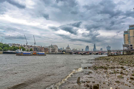 Different view of London skyline.の写真素材