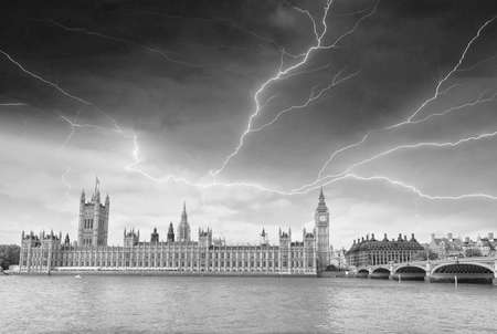 Westminster with beautiful sky.