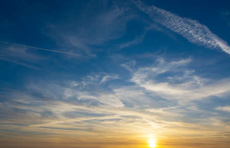 Beautiful sky.の写真素材