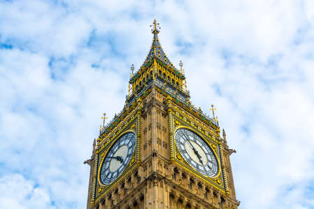Details of Big Ben clock.の写真素材