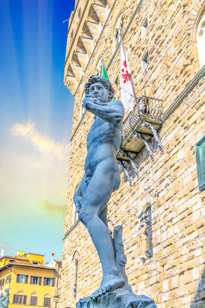 The Michelangelo's David.の写真素材