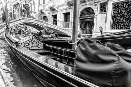 Gondola's details.の写真素材