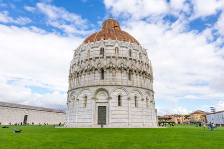 Baptistery of Pisa.のeditorial素材