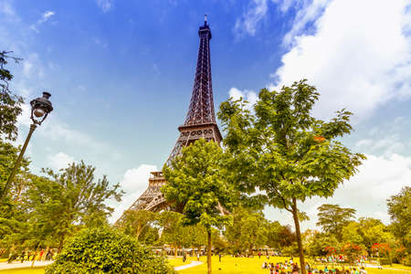 The Eiffel tower.のeditorial素材