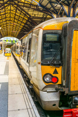 Train in station.のeditorial素材