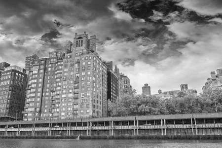 New York buildings with beautiful sky.の写真素材