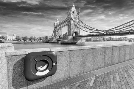 Particular view of London Bridge.の写真素材