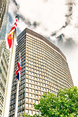 Commercial building in London.のeditorial素材