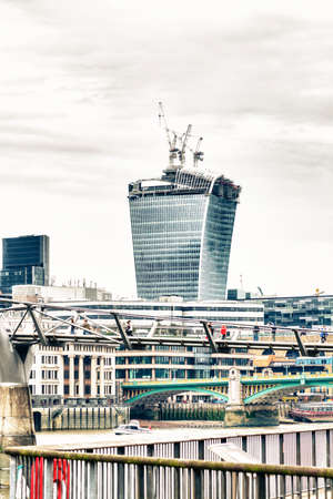 Beautiful view of skyline in London.のeditorial素材