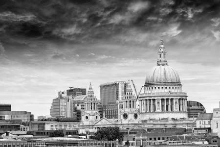 St. Paul Cathedral with beautiful sky.の写真素材