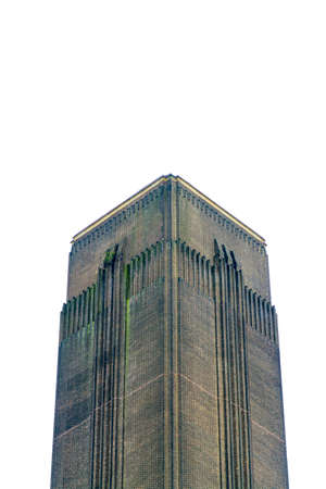 The tower of Tate Modern Museum in London.