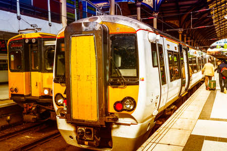 Train ready to start.のeditorial素材