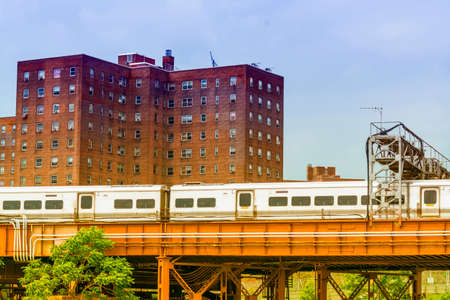 The subway overground.の写真素材