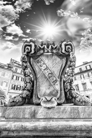 S.P.Q.R. - Rome.の写真素材