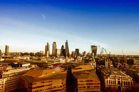 London skyline under construction.の写真素材