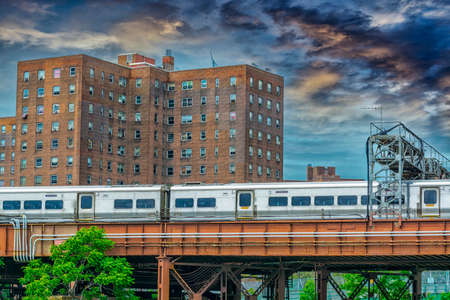 The subway overground.の写真素材