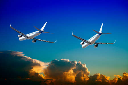 Flight training aircraft.の写真素材