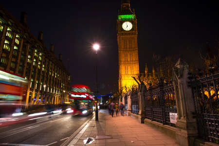 London by night.