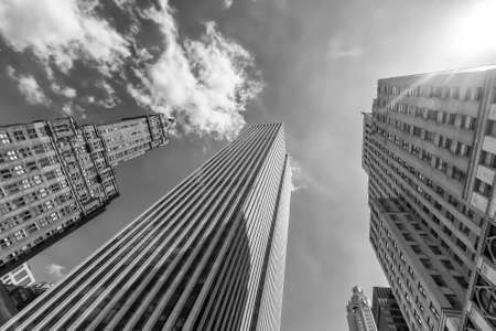 Skyscraper in New york City.の写真素材