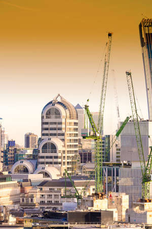 Skyscrapers in London.のeditorial素材