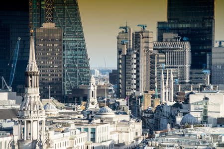 London Skyline underc onstruction.の写真素材