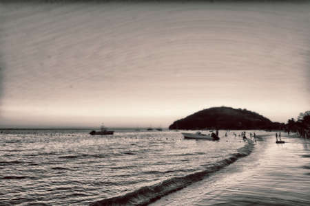 Beautiful sunrise in NosyBe, Mdagascar.の写真素材