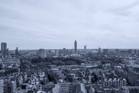 Panoramic views of London from above.の写真素材