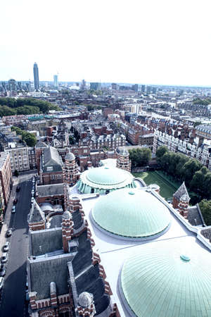 South London skyline.