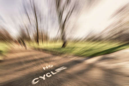 Zoomed view of Hyde Park, London.