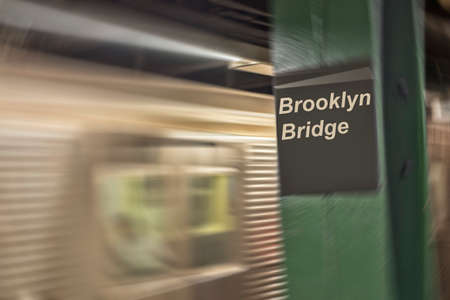 Brooklyn Bridge station.
