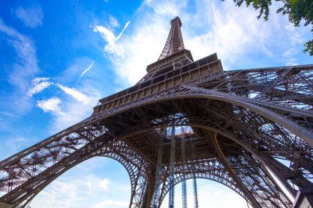 Particular view of Eiffell Tower.のeditorial素材