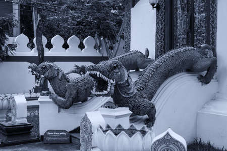 Thai Ornamental Dragons.の写真素材