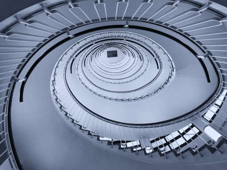 Spiral staircase.の写真素材