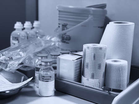 Medical material on the hospital.の写真素材