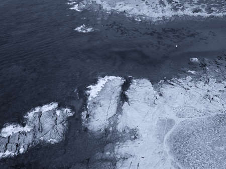 The Coast aerial view.の写真素材