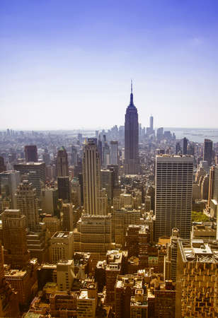 Skyline Manhattan, NYC.の写真素材