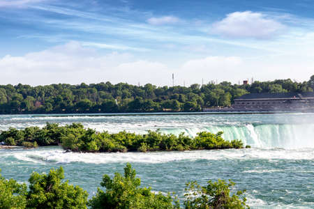 Beautiful view of Niagara Falls.の写真素材