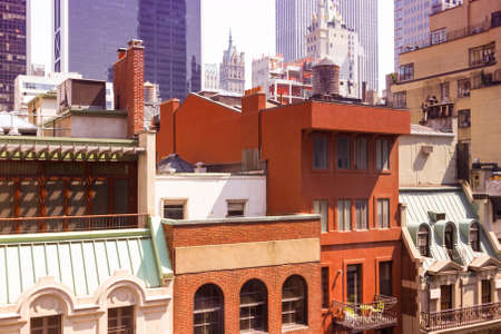 Classic building in Manhattan.の写真素材